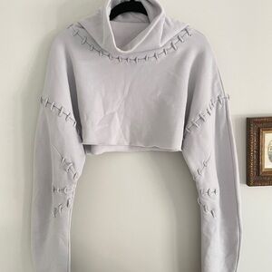 Alo Splice Crop Sweatshirt size XS